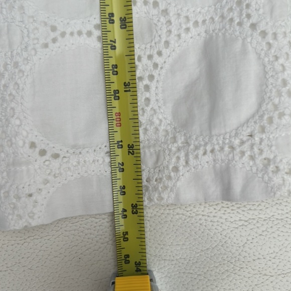 Banana Republic eyelet embroydery white dress - Picture 9 of 9